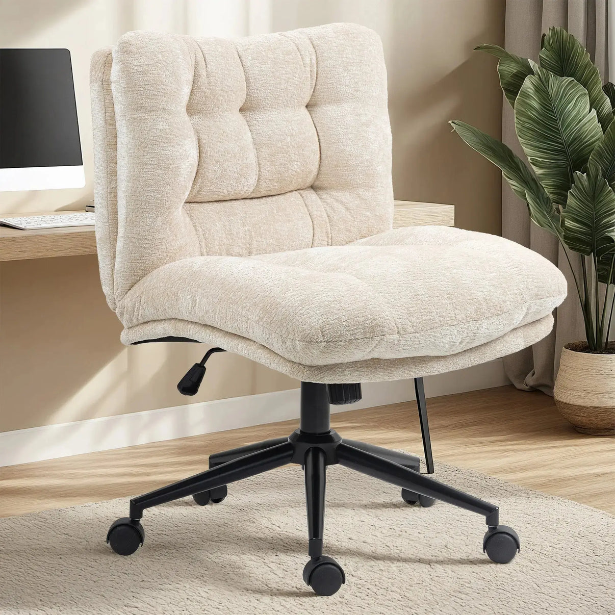 Dowinx Criss Cross Comfort Chair - Beige DOWINX GAMING CHAIR