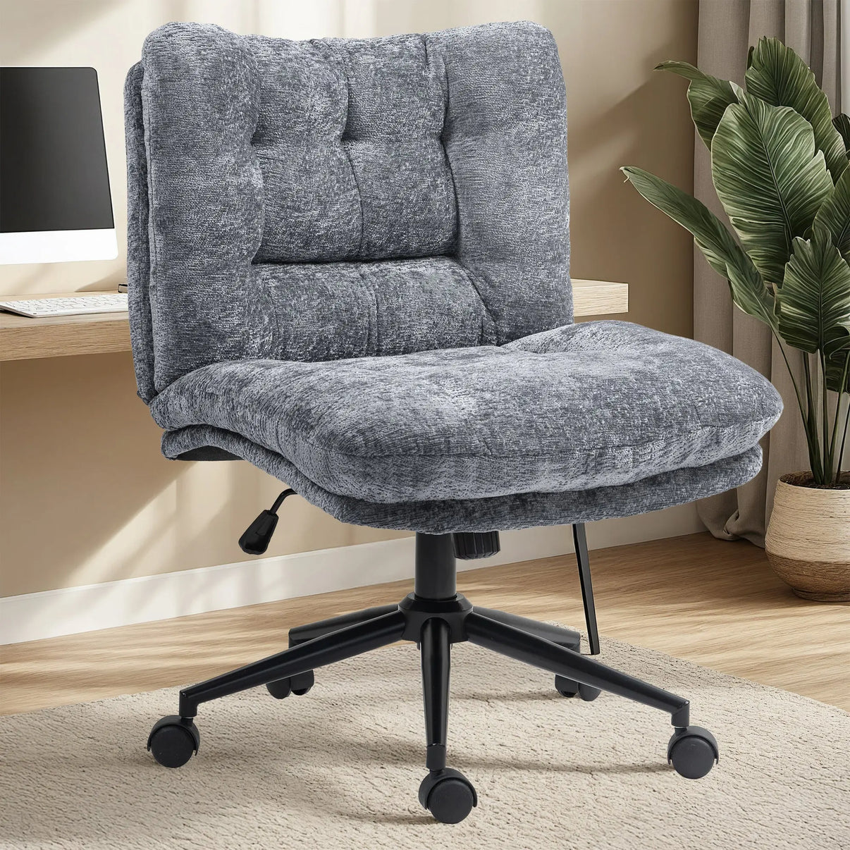 Dowinx Criss Cross Comfort Chair - Grey DOWINX GAMING CHAIR