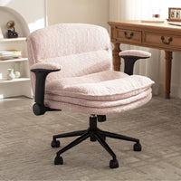 Dowinx Criss Cross Chair – Adjustable & Swivel-Pink DOWINX GAMING CHAIR