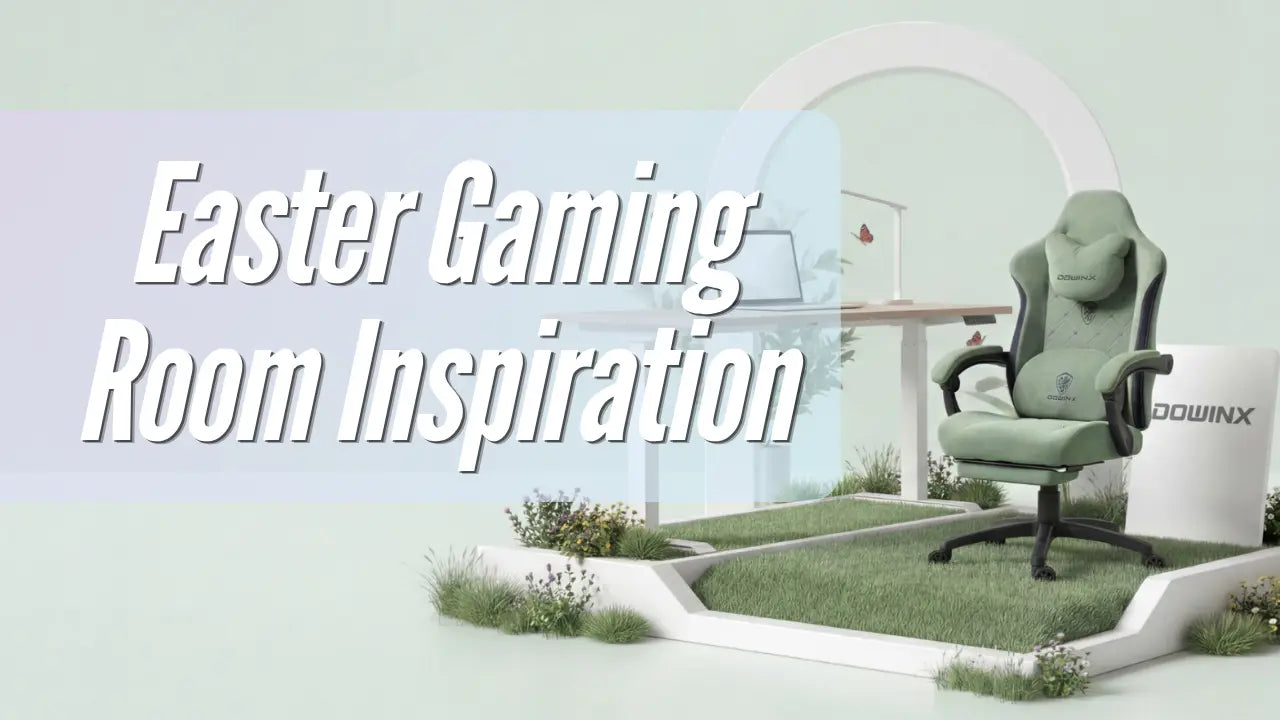 Easter Gaming Room Inspiration DOWINX GAMING CHAIR