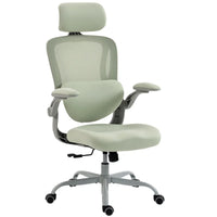 Dowinx Adaptive Ergonomic Mesh Office Chair with 3D Armrests & 135° Reclining - Green
