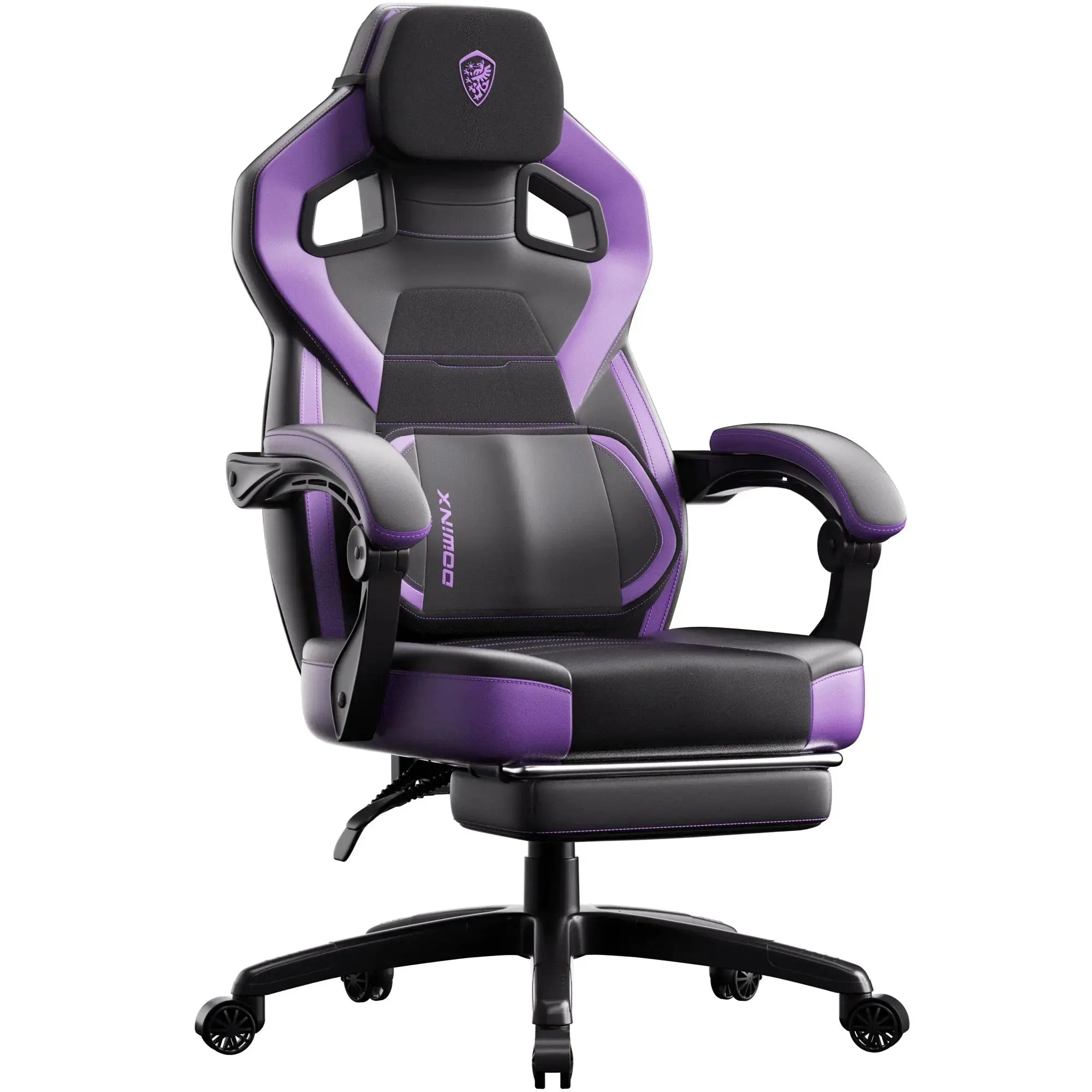 Dowinx Big and Tall Gaming Chair with Massage, Heavy Duty PC Gamer