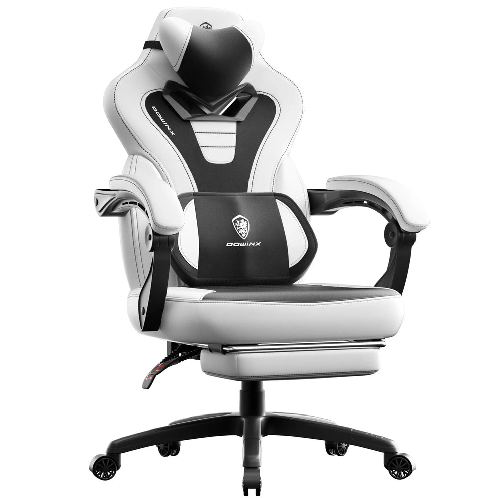 Dowinx Big and Tall Gaming Chair with Massage, Heavy Duty PC Gamer ...