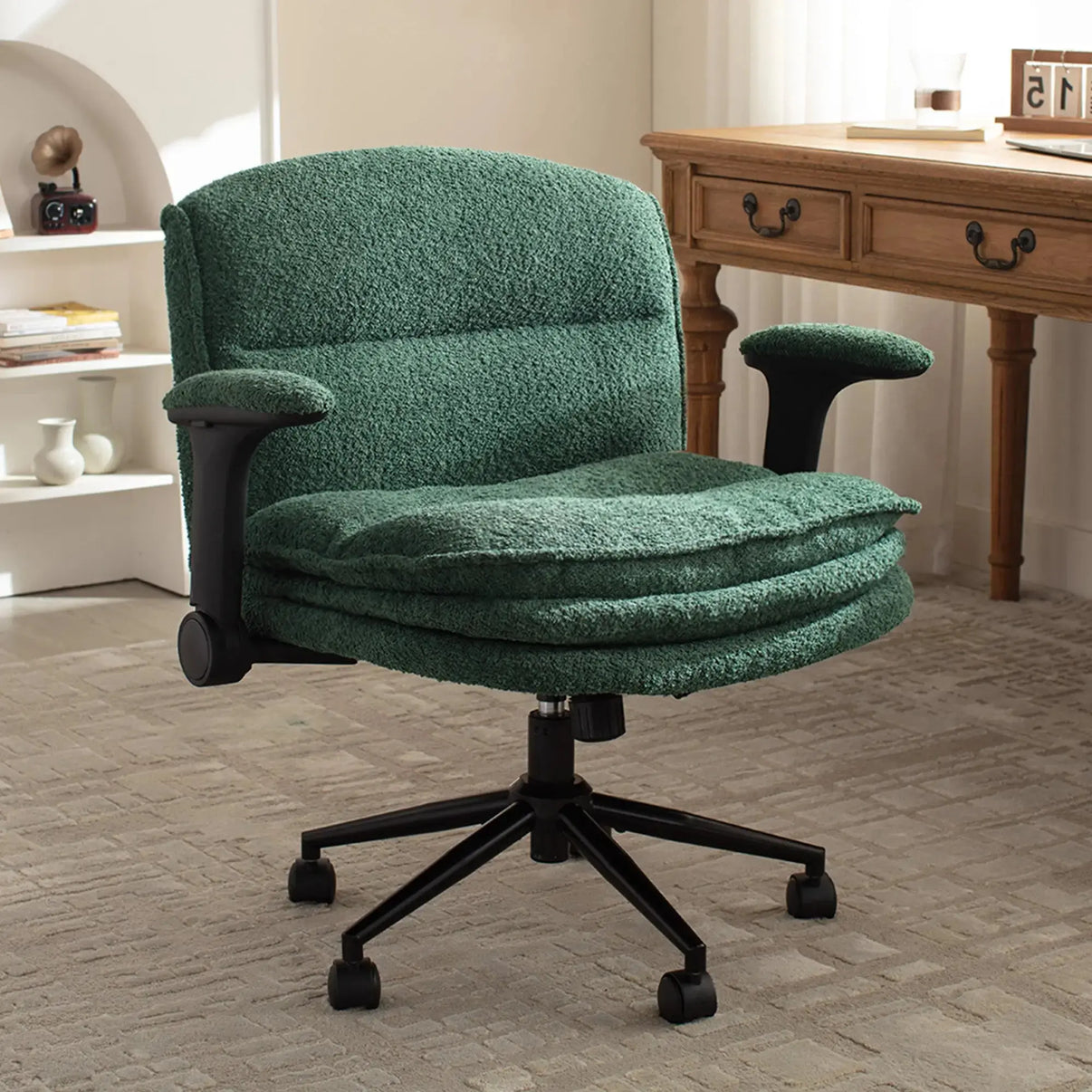 Dowinx Criss Cross Chair – Adjustable & Swivel-Green DOWINX GAMING CHAIR