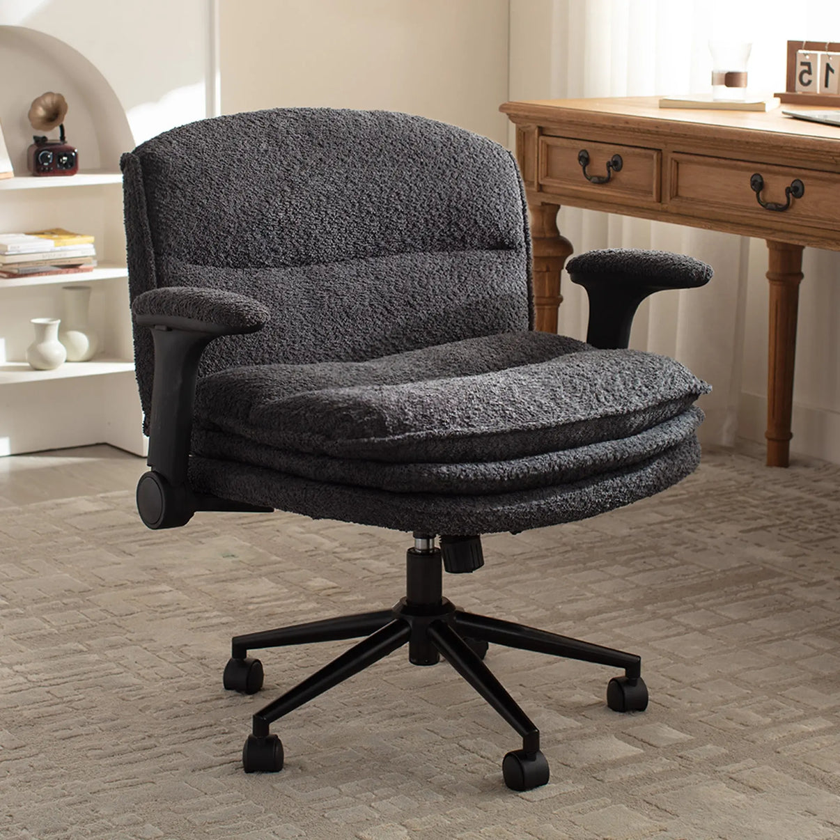 Dowinx Criss Cross Chair – Adjustable & Swivel-Black DOWINX GAMING CHAIR