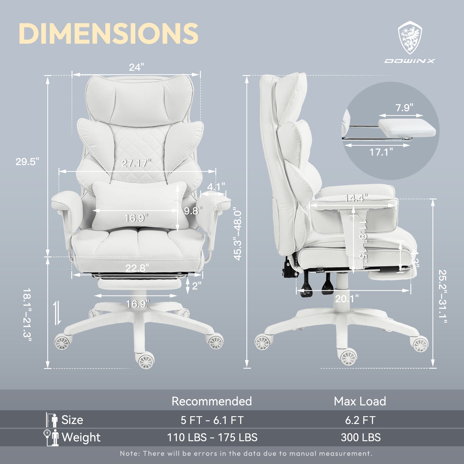 Dowinx Big and Tall Office Chair