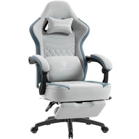 Dowinx Extended Footrest Gaming Chair - 6657E Gray