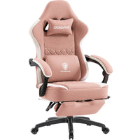 Dowinx Extended Footrest Gaming Chair - 6657E Pink