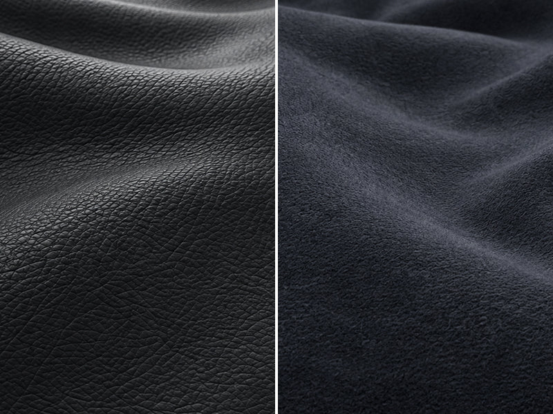 Dowinx CozyNest premium PU leather and plush fabric
