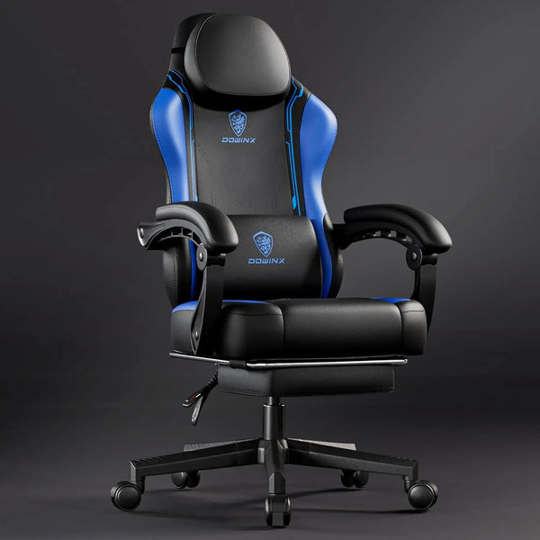 Dowinx Gaming Chair with Pocket Spring Cushion for Adults High Back