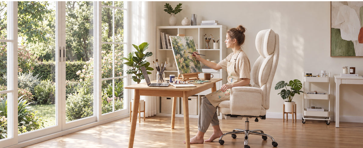 Dowinx CozyNest office chair design and comfort