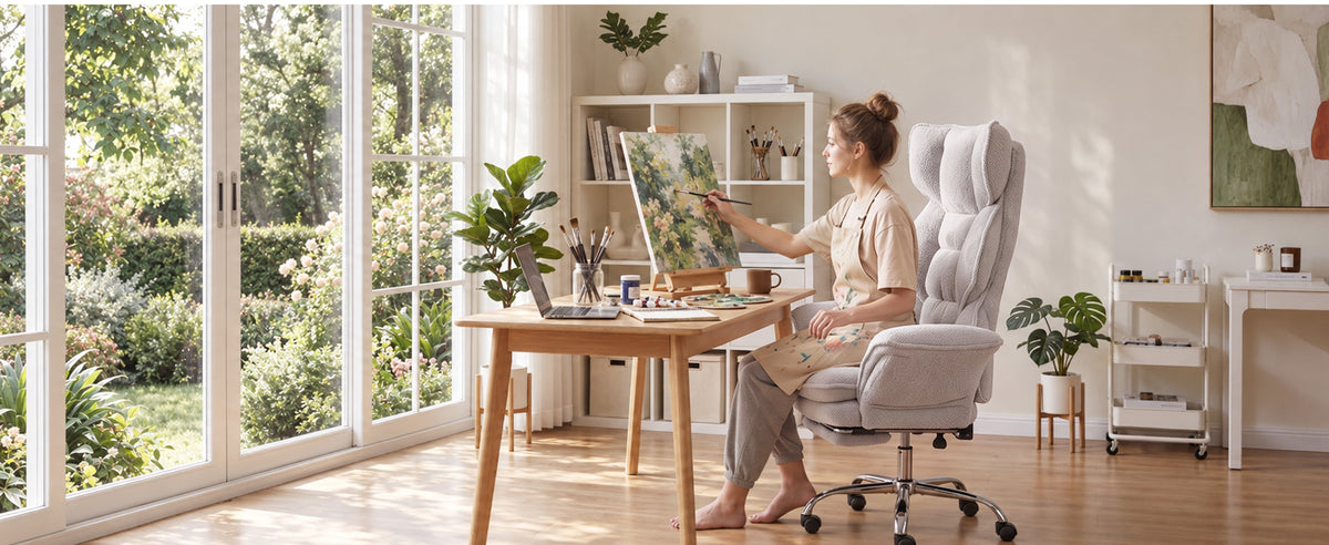 Dowinx CozyNest office chair design and comfort