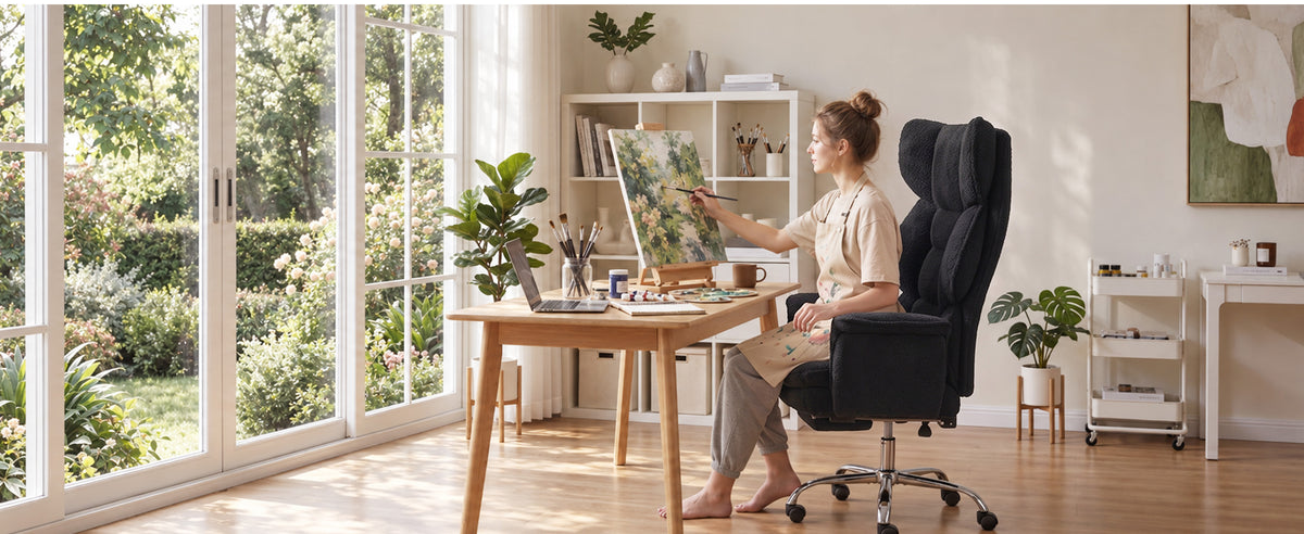 Dowinx CozyNest office chair design and comfort