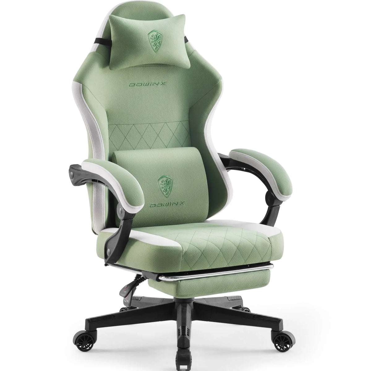 Dowinx Gaming Chair, Ergonomic High Back, Footrest, Massage 