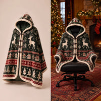 66D38 Pro Exclusive Winter Gaming Cloak - Green