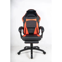 Zimous Gaming Chair with Retractable Footrest