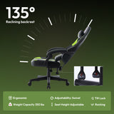 Dowinx Gaming Chair LS-6659-GREEN