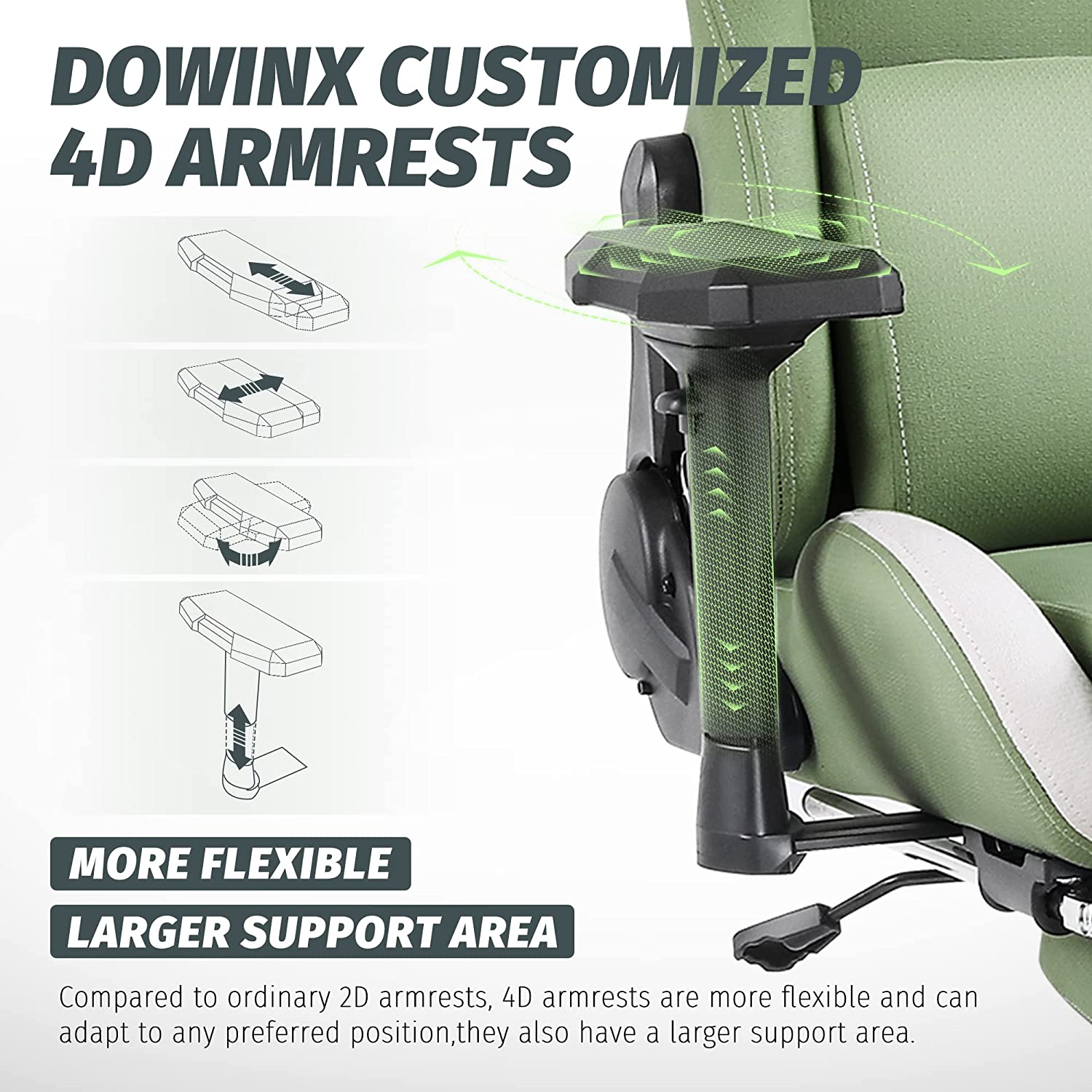 Dowinx Simple Series LS-6668 4D-Green