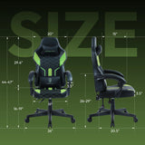 Dowinx Gaming Chair LS-6659-GREEN